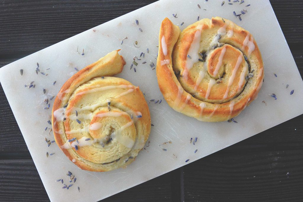 Lavender rolls
