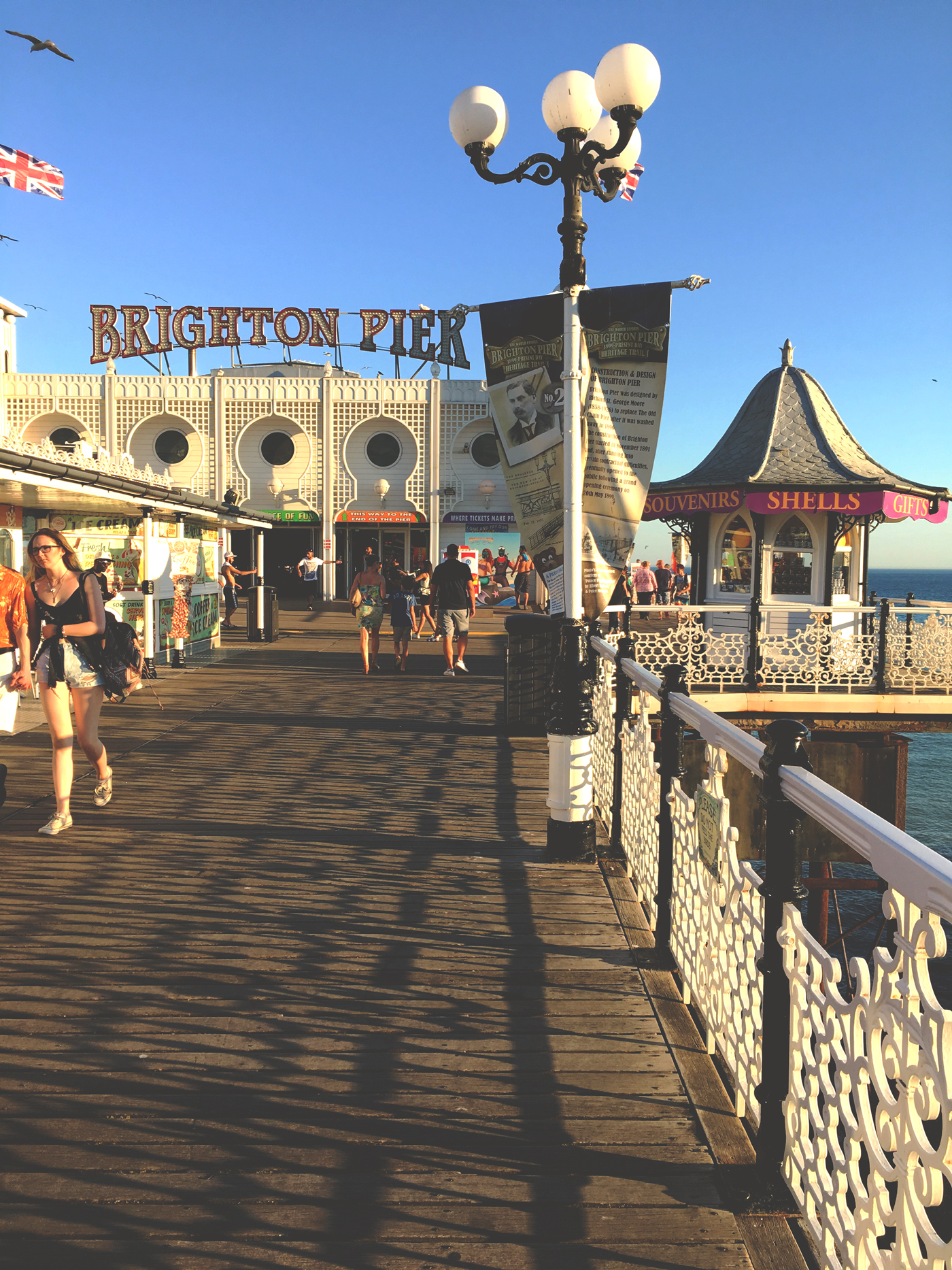 Brighton pier – Entrée