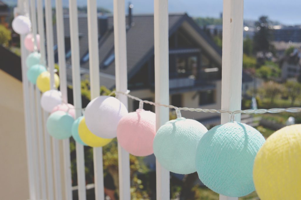 Guirlande lumineuse en cotton