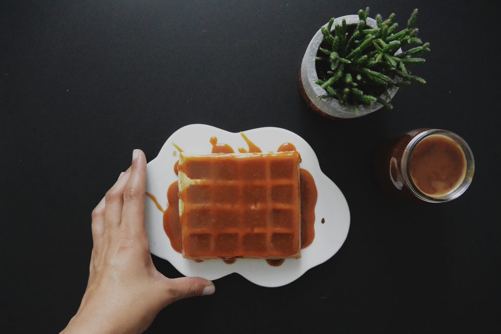 Gaufre caramel au beurre salé