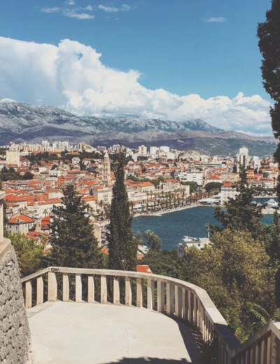 Split depuis le parc Marjan