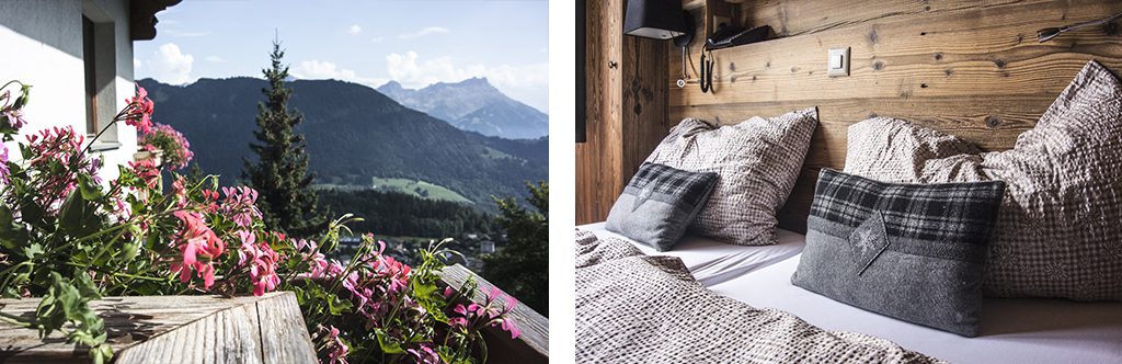 Vue et détail de la chambre