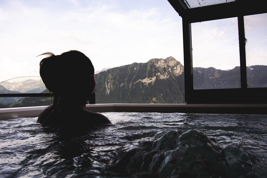 Jacuzzi Hôtel Le Grand Chalet