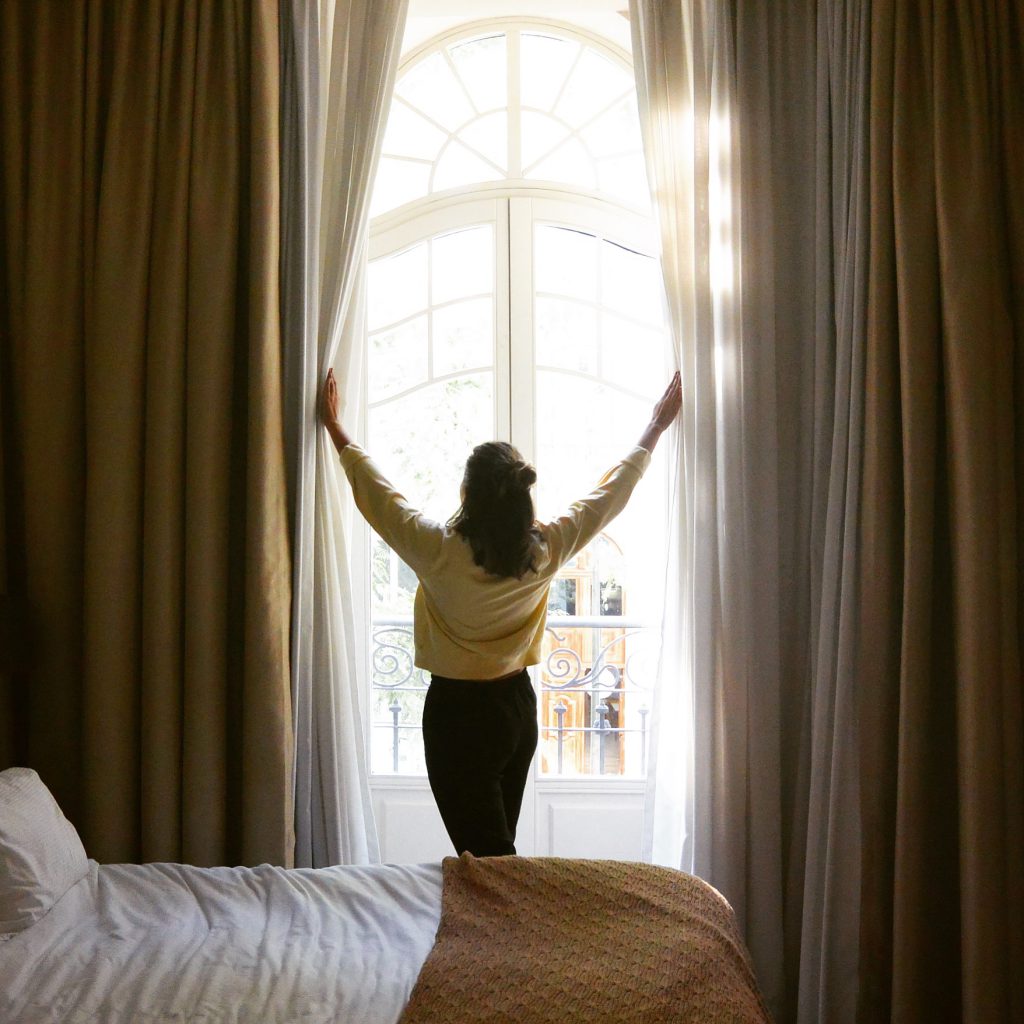 Fenêtre de la chambre