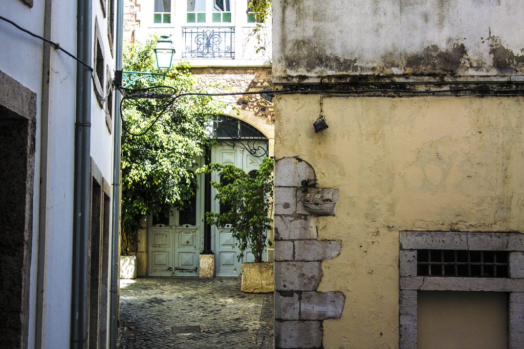 Quartier d'Alfama à Lisbonne