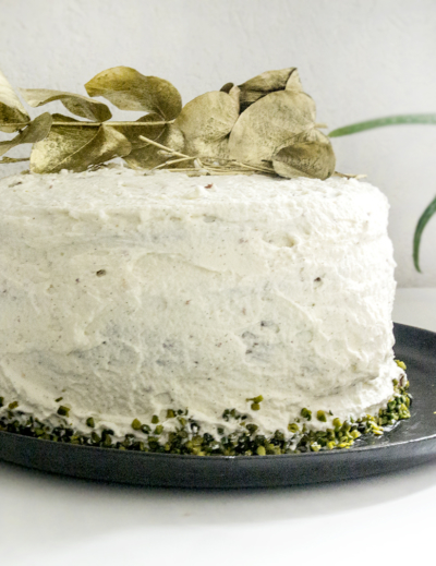 Gâteau chocolat pistache