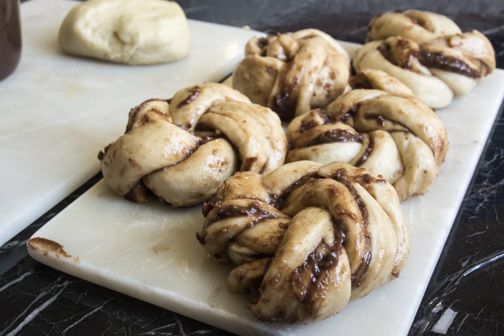 Chocolate Knot avant cuisson