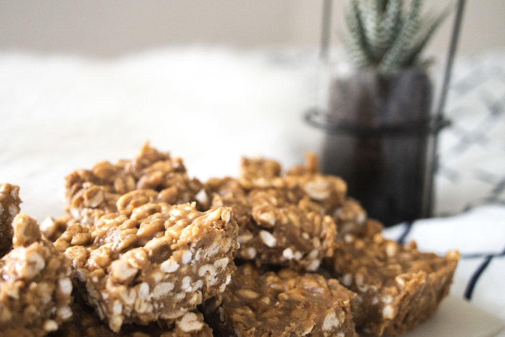 Détail des crispy bars