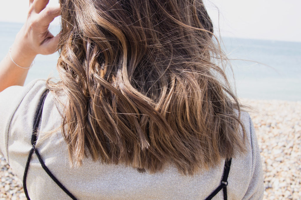 Reflets mushroom brown hair
