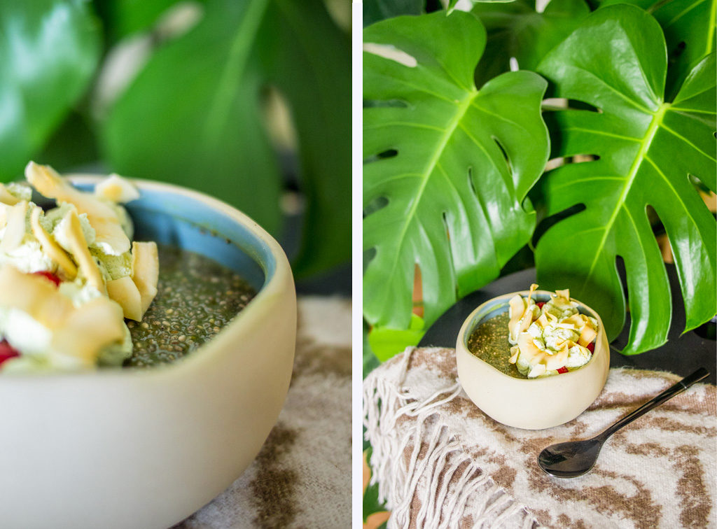 Matcha Chia pudding
