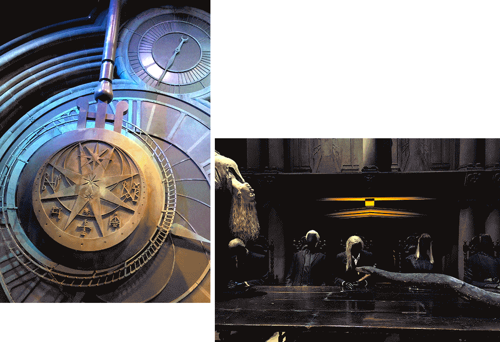 horloge studio Harry Potter
