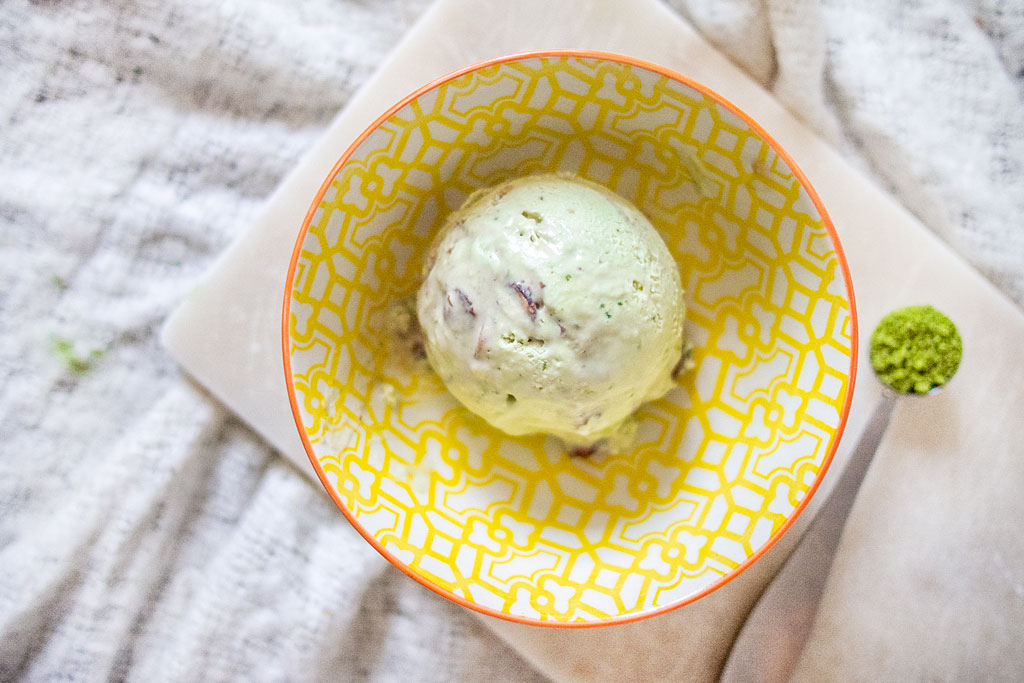 Matcha ice cream
