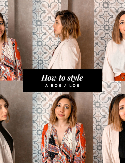 How to style a lob / bob