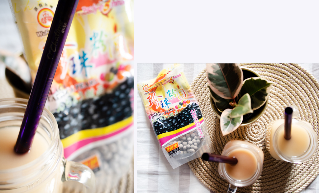 Homemade bubble tea recette