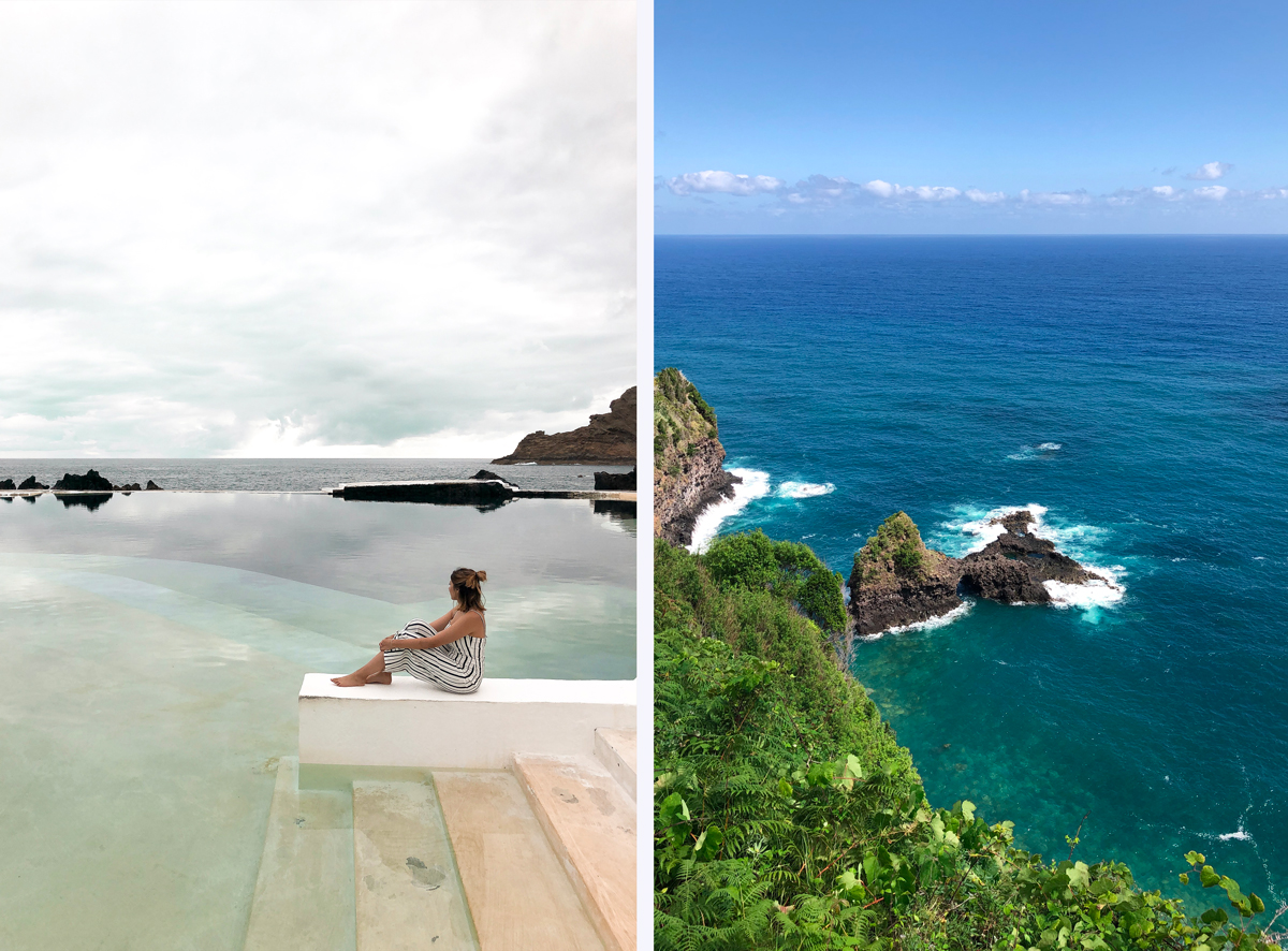 Porto Moniz à Madère