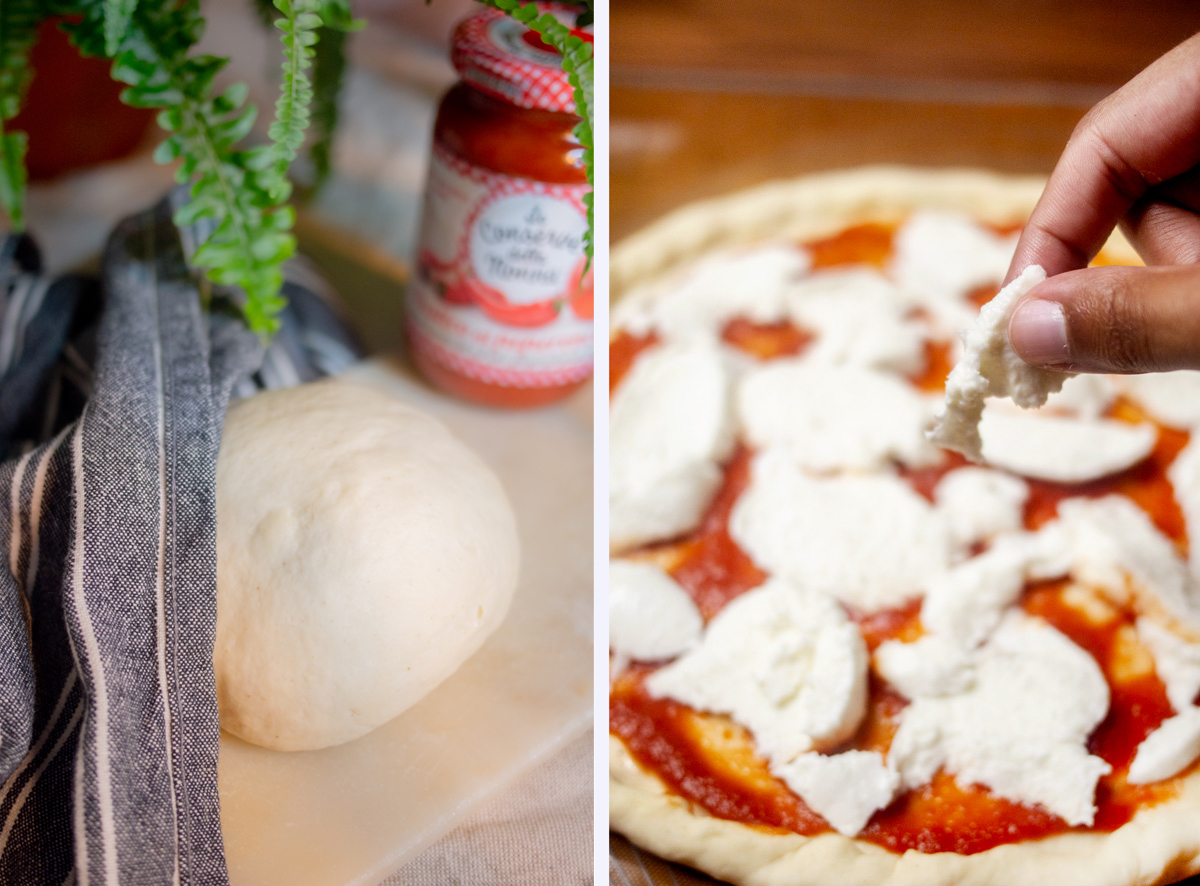 Pâte à pizza maison