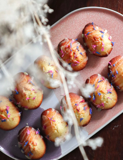 Madeleines au fruit de la passion