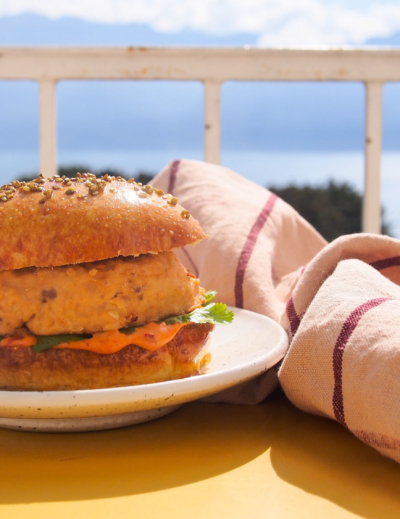 Burger de saumon