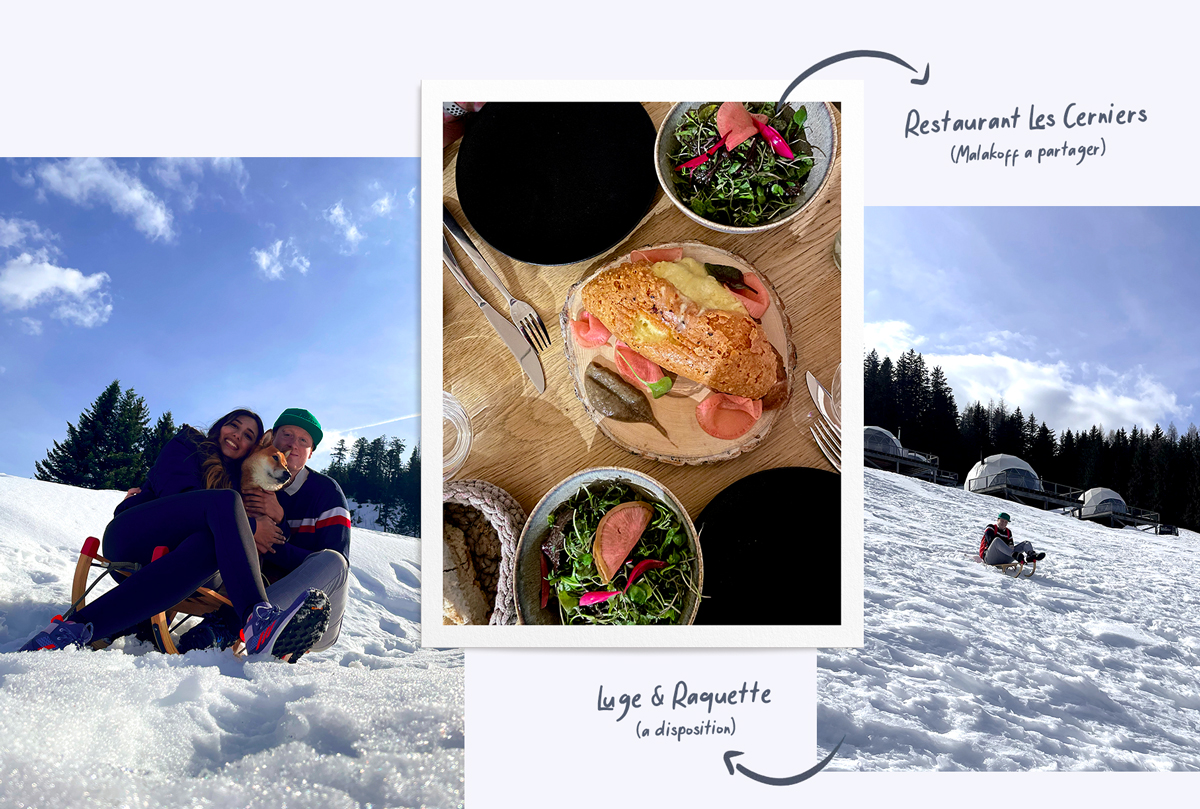 Luge et restaurant Les Cerniers