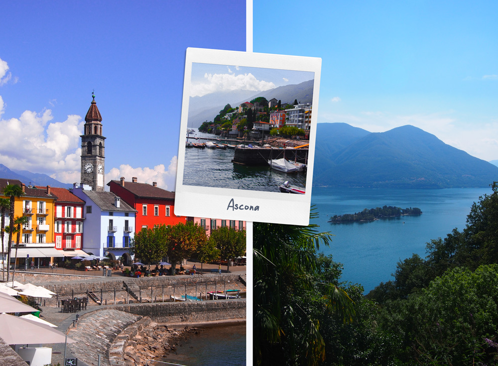 Ascona, Îles Brissago depuis Ronco