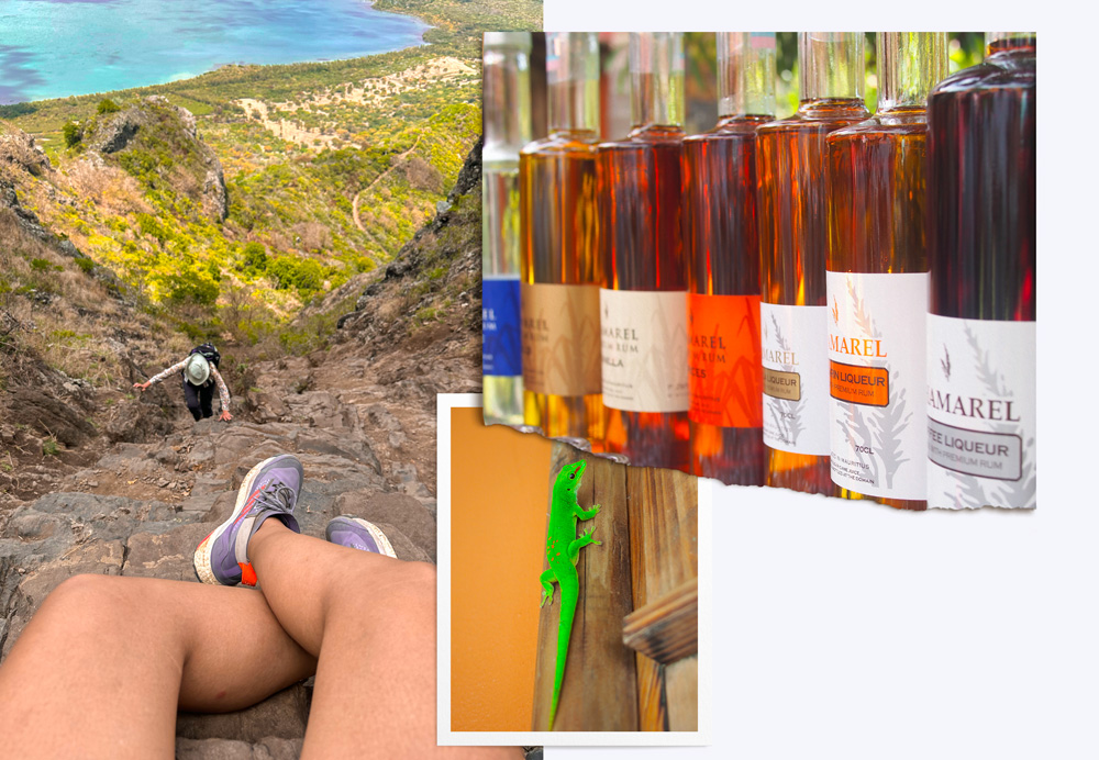 Escalade au Morne et liqueur de Chamarel