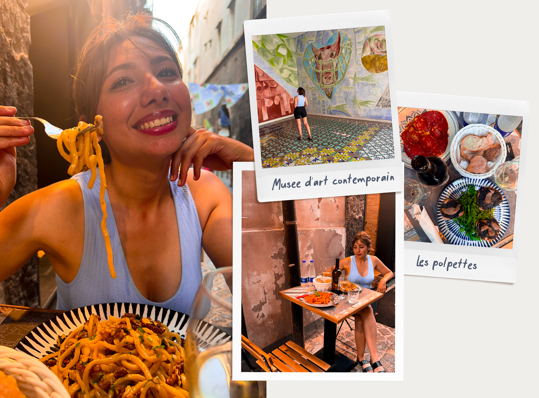 Cala de pasta à naples