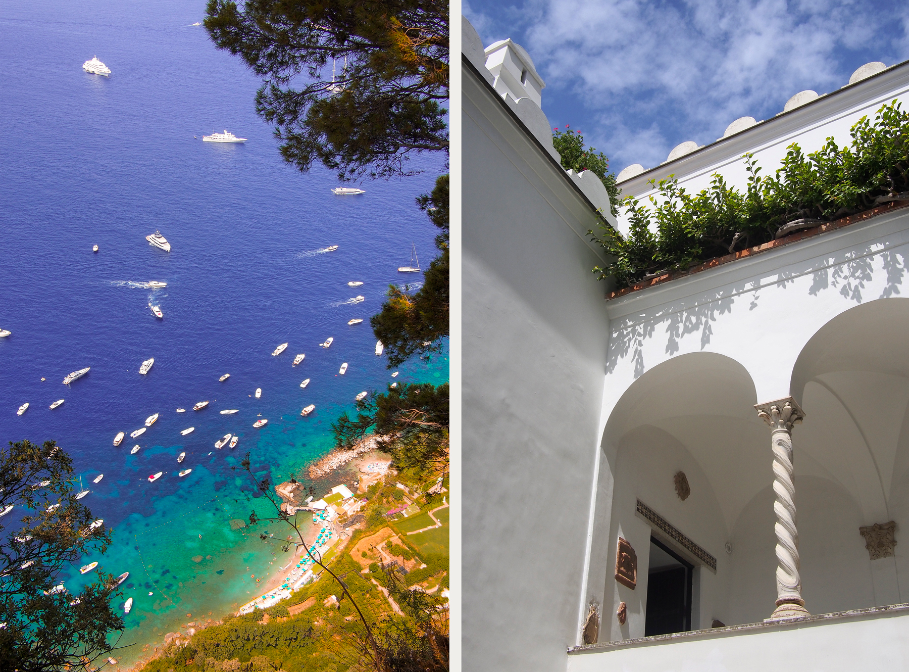 Villa San Michele à Capri