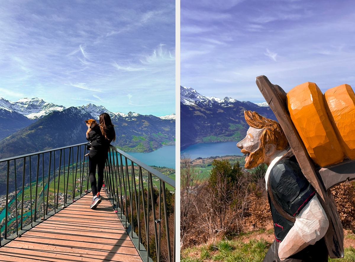 Harder Kulm, le sommet d'Interlaken