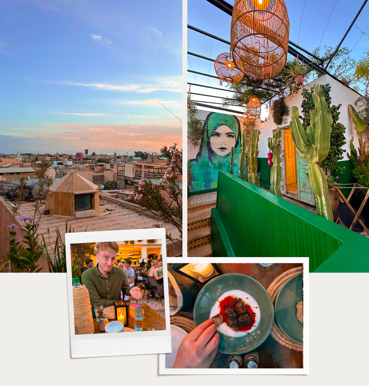 Restaurant L'mida dans la Médina de Marrakech
