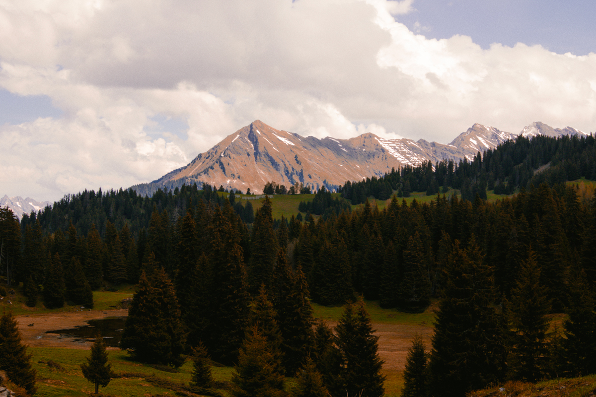 Montagnes autour du lac des Chavonnes