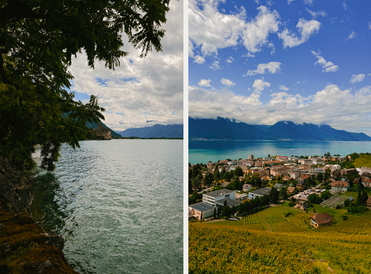 Blonay à Chillon via Montreux