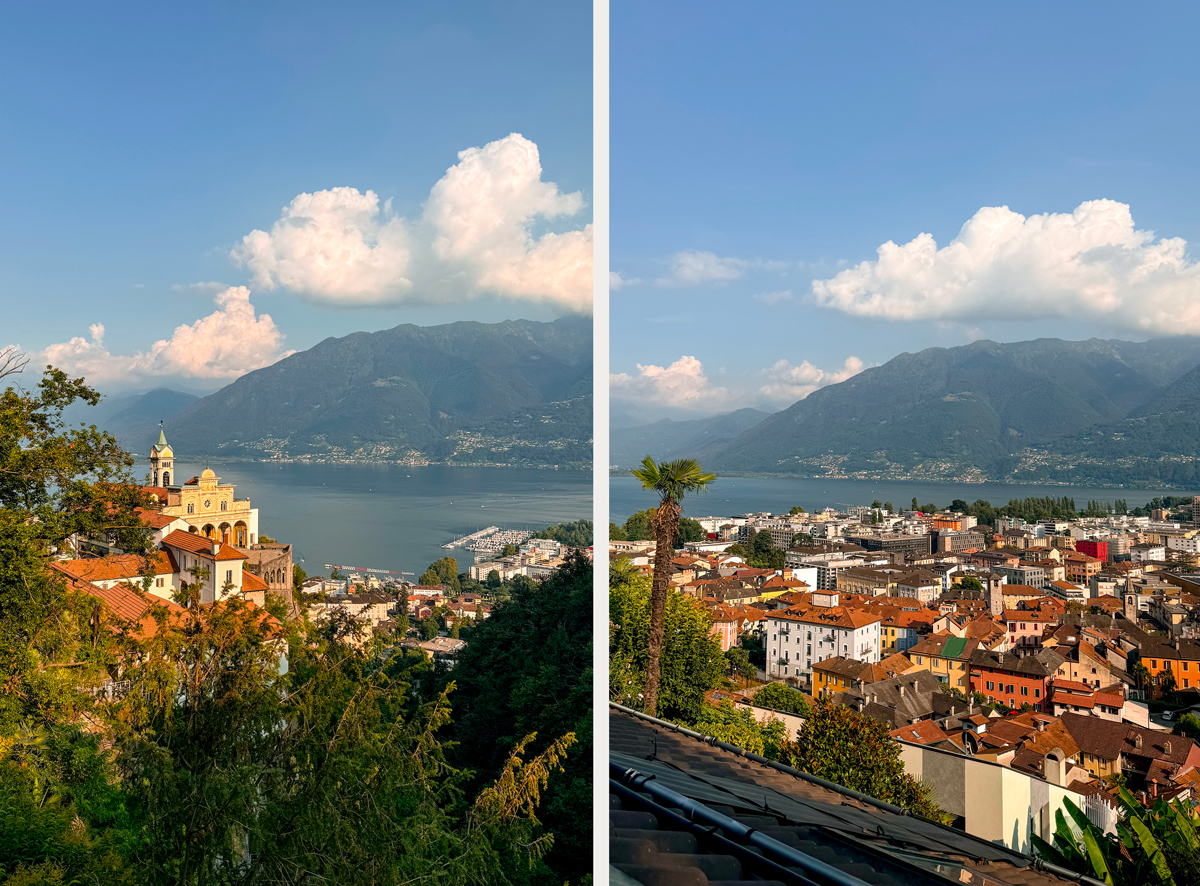 Randonnée à Madonna Del Sasso, Locarno Tessin