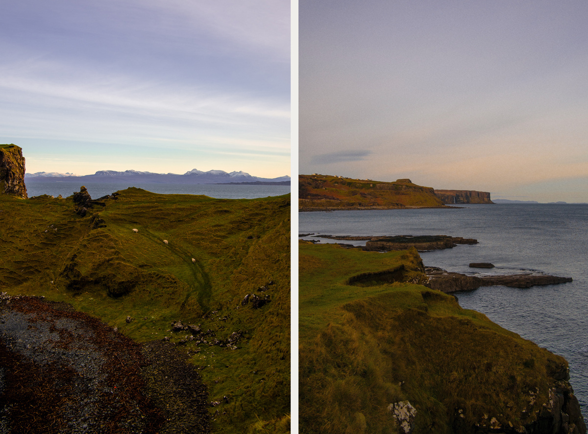 Brother's point sur l'île de Skye