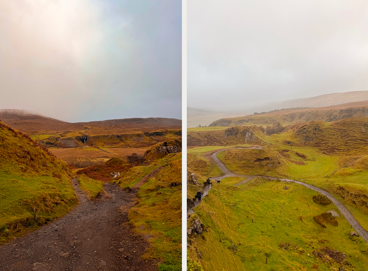 The Fairy Glen, vers Uig
