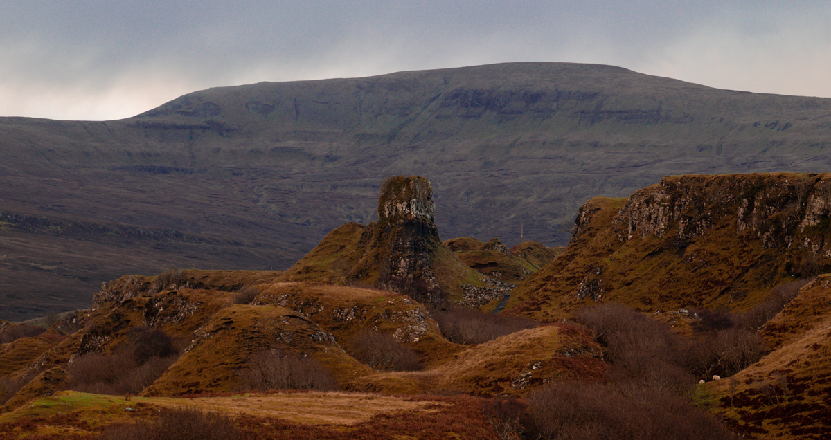 Les collines du Fairy Glen