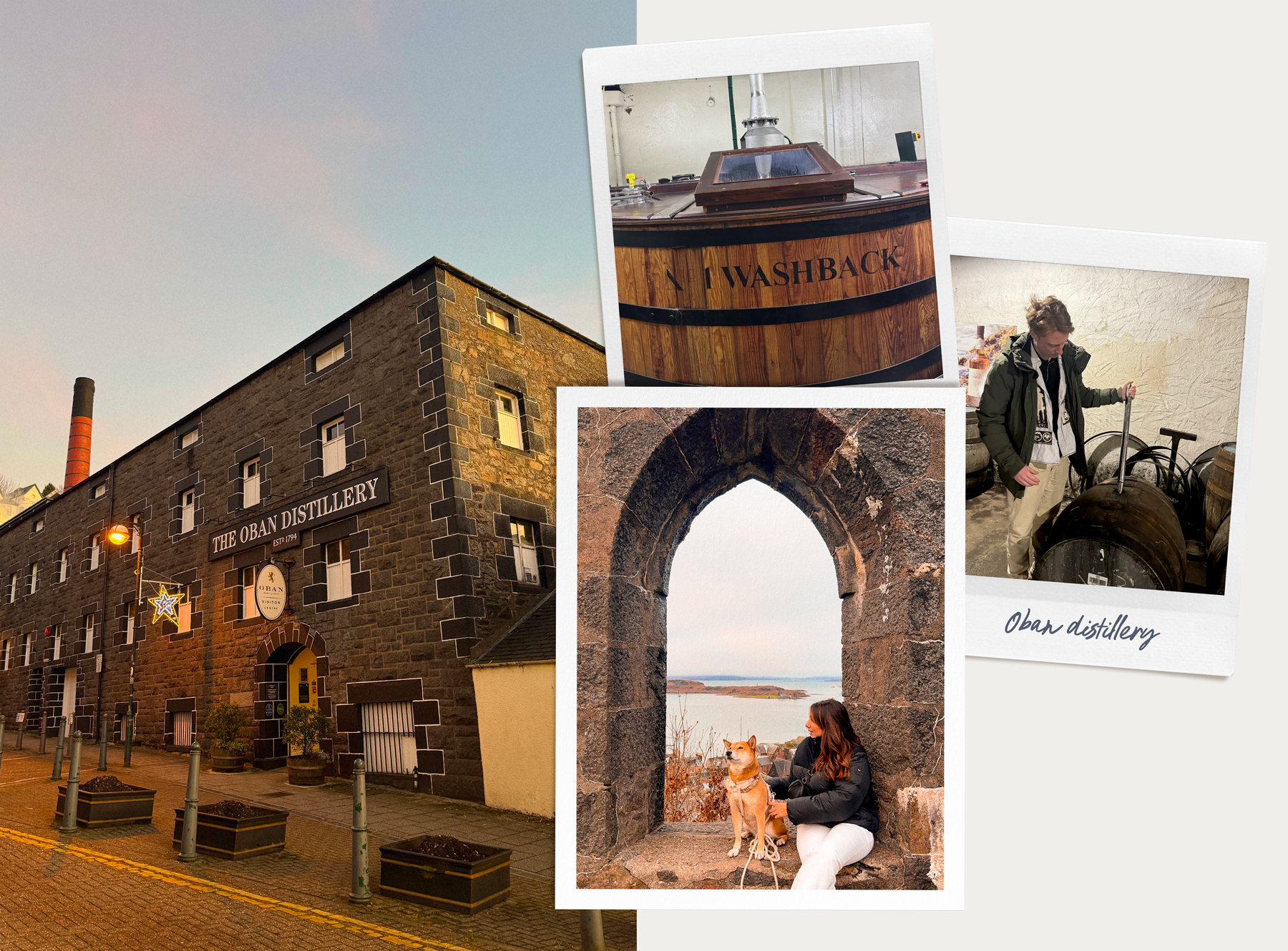 Visite de la distillerie d'Oban