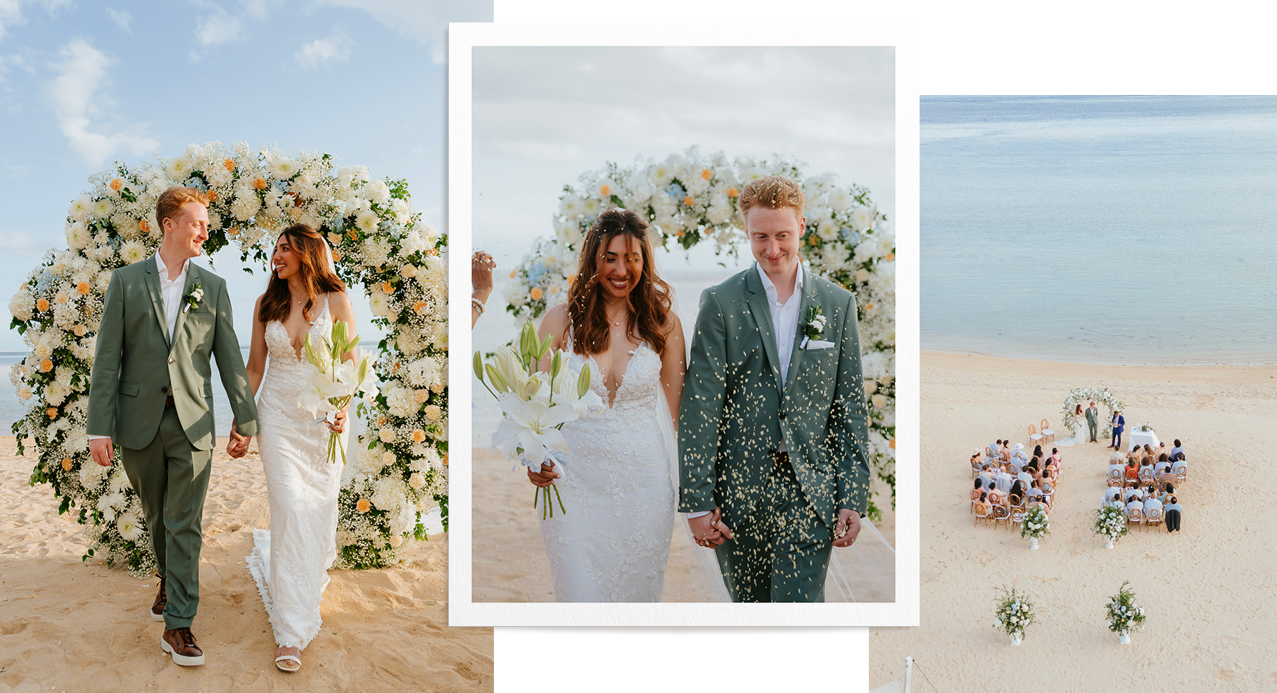 Notre mariage à l'île Maurice