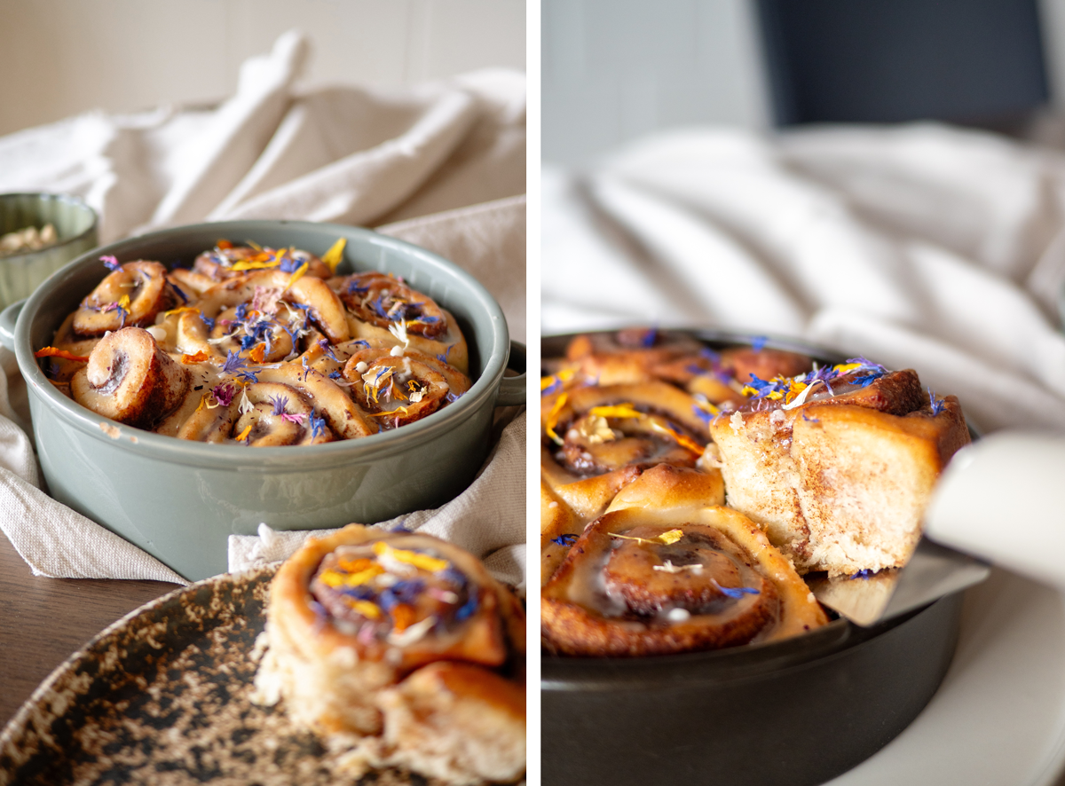 Recette des cinnamon rolls maison avec une touche de cardamome