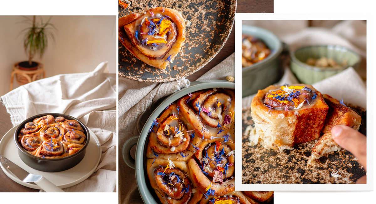 Pas à pas pour réaliser des cinnamon rolls