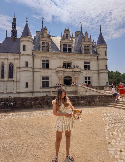 Visiter le château de Chenonceau avec un chien